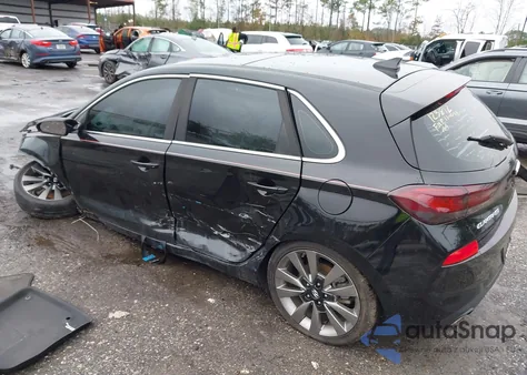 2018 Hyundai Elantra Gt Sport из США, поврежденный, VIN KMHH55LC2JU041274